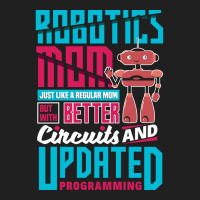 Robotics Engineering Humanoid Robots Funny Robotics Mom (1) Ladies Polo Shirt | Artistshot