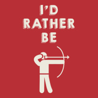 Id Rather Be Shooting A Bow And Arrow Archery Design Retro T-shirt | Artistshot