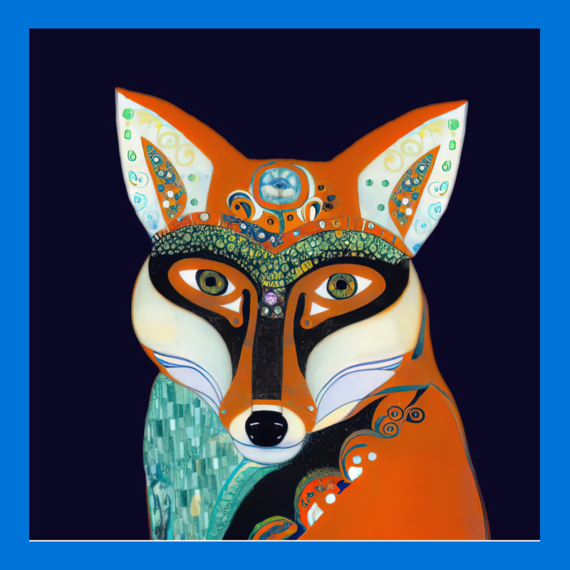 A Fantastic Ai Fox Graphic T-shirt | Artistshot