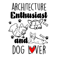 Architecture Dog Cute Men's T-shirt Pajama Set | Artistshot