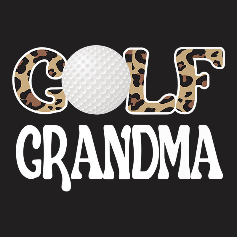 Golf Grandma Of A Golf Player Golfing Grandma Premium T Shirt T-shirt 