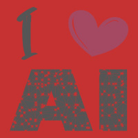 I Love Ai (4) V-neck Tee | Artistshot