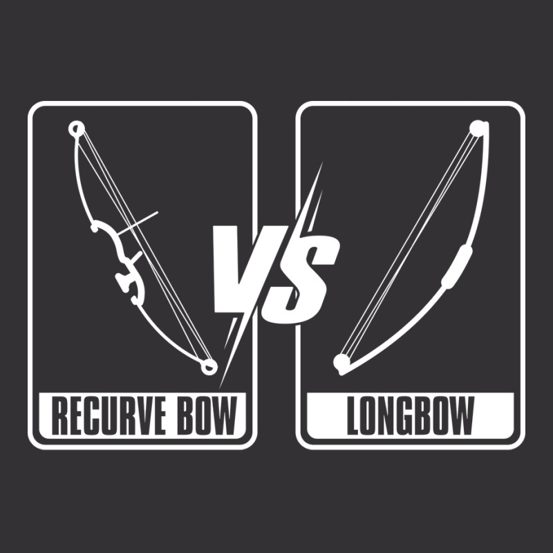 Recurve Bow Vs Longbow Bow Arrow Club Competition Archery Vintage Hoodie | Artistshot