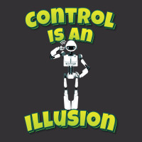 Control Is An Illusion Robot Ai Artificial Intelligence Robotics Vintage Hoodie And Short Set | Artistshot