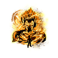 Copy Of Golden Saiyan Kaioken Zipper Hoodie | Artistshot