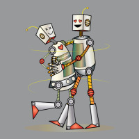 Robot Love Valentine Unisex Hoodie | Artistshot