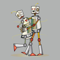 Robot Love Valentine Zipper Hoodie | Artistshot