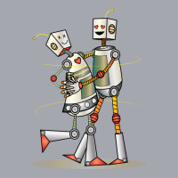 Robot Love Valentine Long Sleeve Shirts | Artistshot