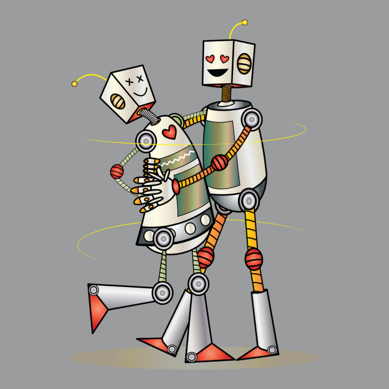 Robot Love Valentine Classic T-shirt | Artistshot