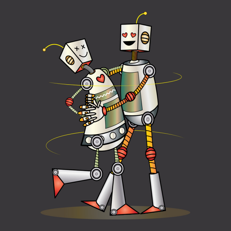 Robot Love Valentine Ladies Curvy T-Shirt by aivaslatzerk | Artistshot