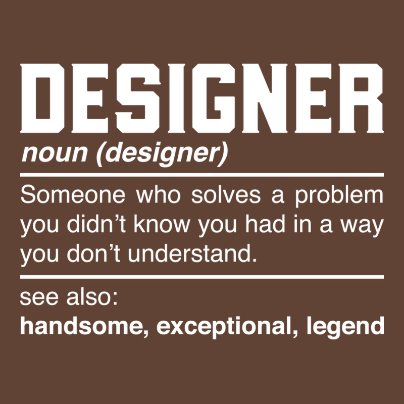 Designer Definition Design Planner Deviser Architect Noun T-shirt | Artistshot