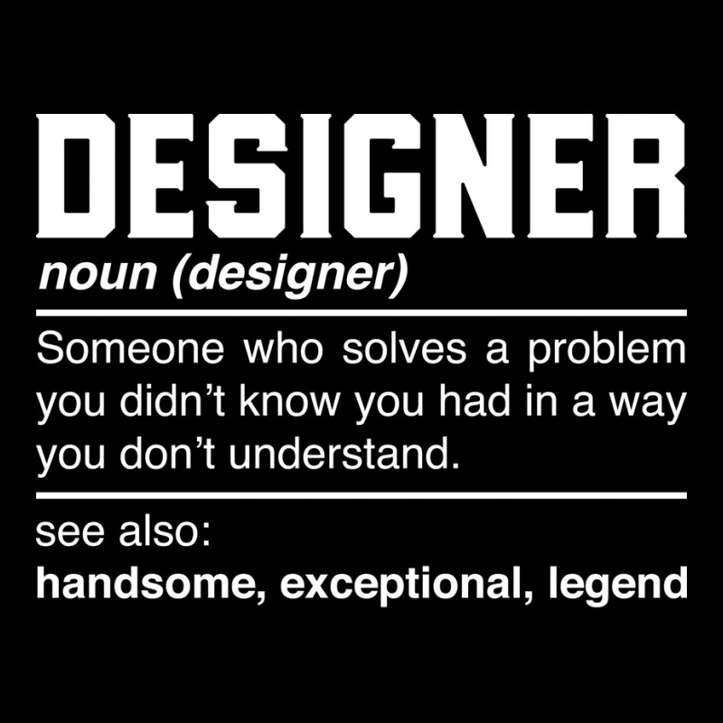 Designer Definition Design Planner Deviser Architect Noun Pocket T-shirt | Artistshot