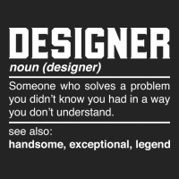 Designer Definition Design Planner Deviser Architect Noun 3/4 Sleeve Shirt | Artistshot