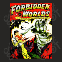 Forbidden Worlds Ladies Fitted T-shirt | Artistshot