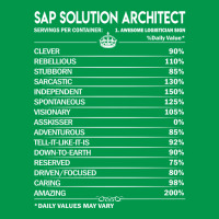 Sap Solution Architect T  Daily Factors 2 Gift Item Tee Crewneck Sweatshirt | Artistshot