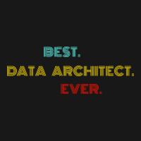 Best Data Architect Ever With Vintage Retro Font Flannel Shirt | Artistshot