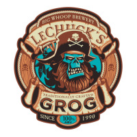 Lechuck's Grog   Craft Beer   Monkey Island   Vintage Video Game V-neck Tee | Artistshot