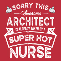 Sorry This Architect Is Taken 70s Pocket T-shirt | Artistshot