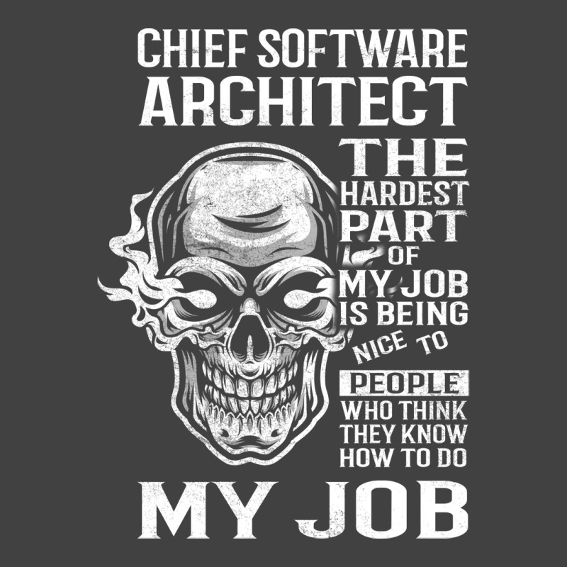 Chief Software Architect T  The Hardest Part Gift 2 Item Tee Vintage T-shirt | Artistshot