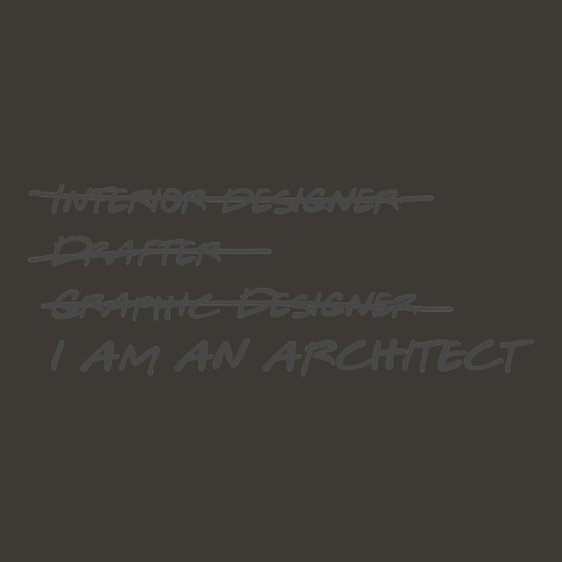 I Am An Architect Not A Nature Bucket Hat | Artistshot