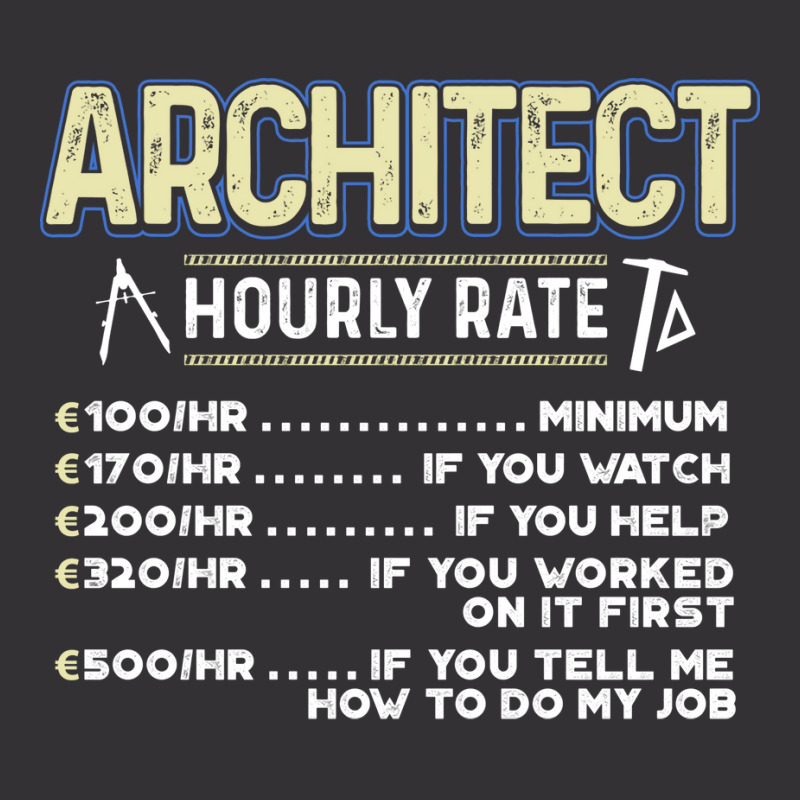 Architect Funny Yellow Vintage Hoodie And Short Set | Artistshot