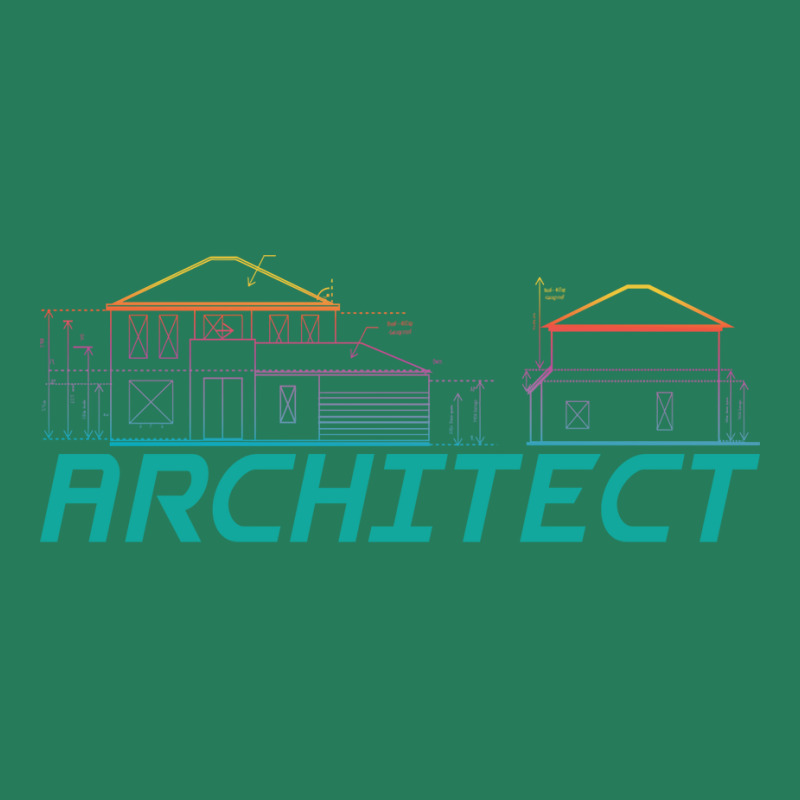 Architect Architecture Building Hippie 80s T-shirt | Artistshot