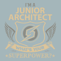 Junior Architect T  Superpower Gift Item Tee Unisex Sherpa-lined Denim Jacket | Artistshot