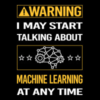 Funny Yellow Warning Machine Learning V-neck Tee | Artistshot