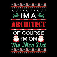 Im A Architect Of Course Im On The Nice List Architect Christmas Gift Men's Long Sleeve Pajama Set | Artistshot