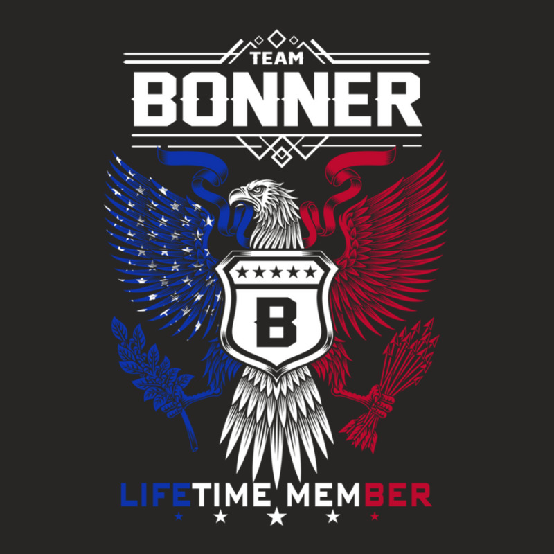 Bonner Name T Shirt - Bonner Eagle Lifetime Member Gift Item Tee Ladies Fitted T-Shirt by JosePaniagua | Artistshot