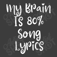 My Brain Is 80% Song Lyrics Men's Polo Shirt | Artistshot