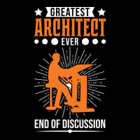 Greatest Architect Ever Red Men's 3/4 Sleeve Pajama Set | Artistshot