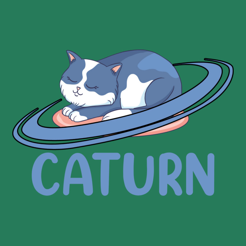 Caturn Sleeping Cat On Planet Saturn Astronomy T-shirt | Artistshot