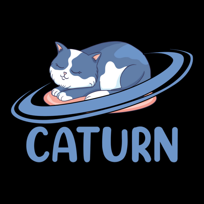 Caturn Sleeping Cat On Planet Saturn Astronomy Zipper Hoodie | Artistshot