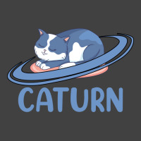 Caturn Sleeping Cat On Planet Saturn Astronomy Vintage T-shirt | Artistshot