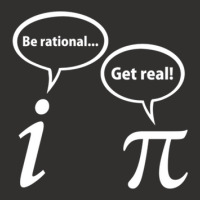 Be Rational Get Real Imaginary Math Pi Champion Hoodie | Artistshot