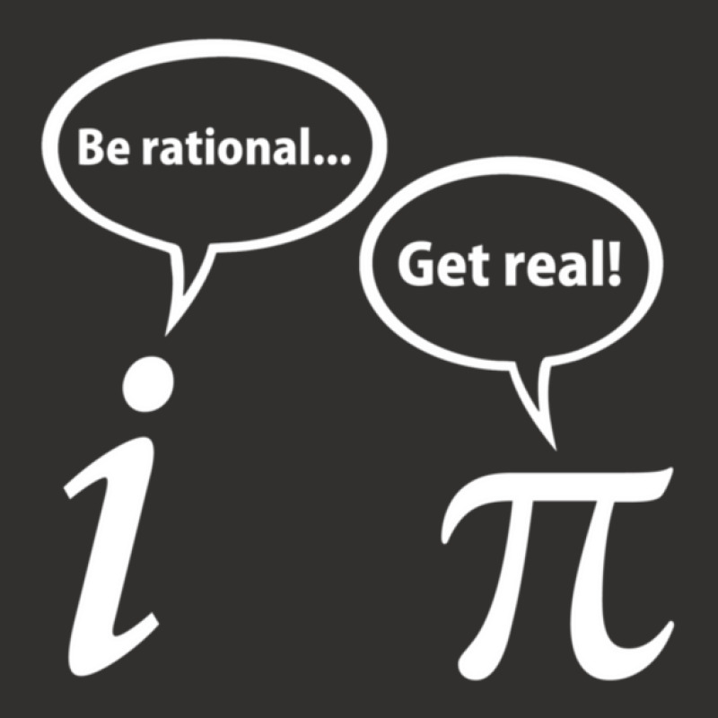 Be Rational Get Real Imaginary Math Pi Champion Hoodie by SamAlexanderMcnutt | Artistshot