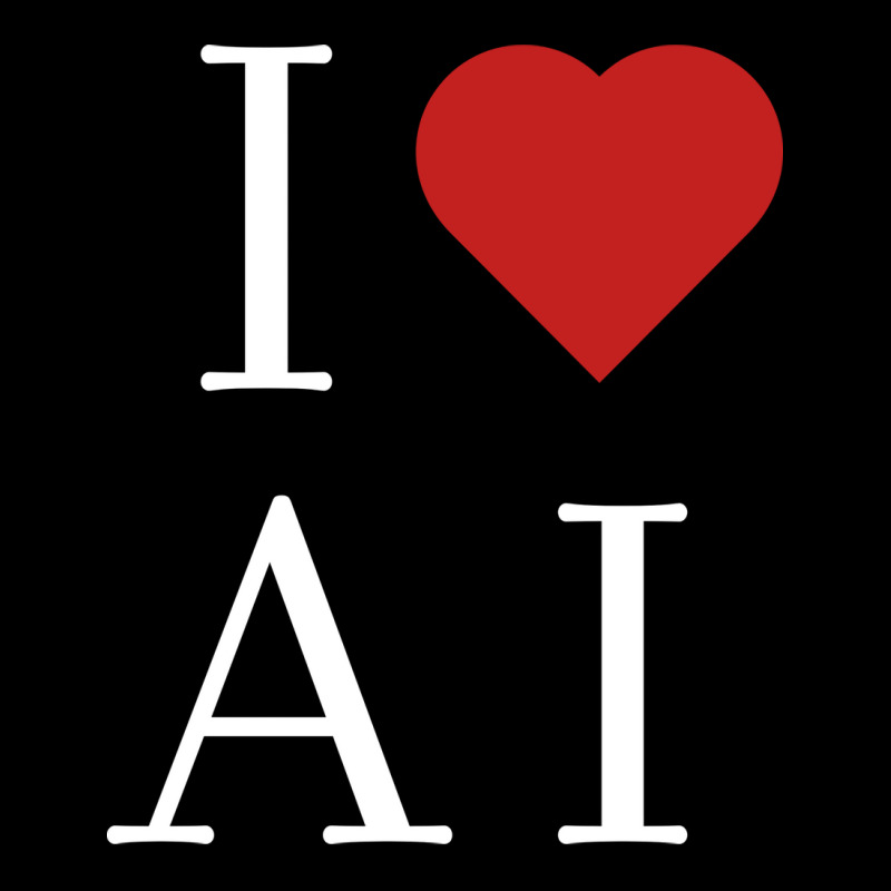 I Love Ai Pocket T-shirt | Artistshot