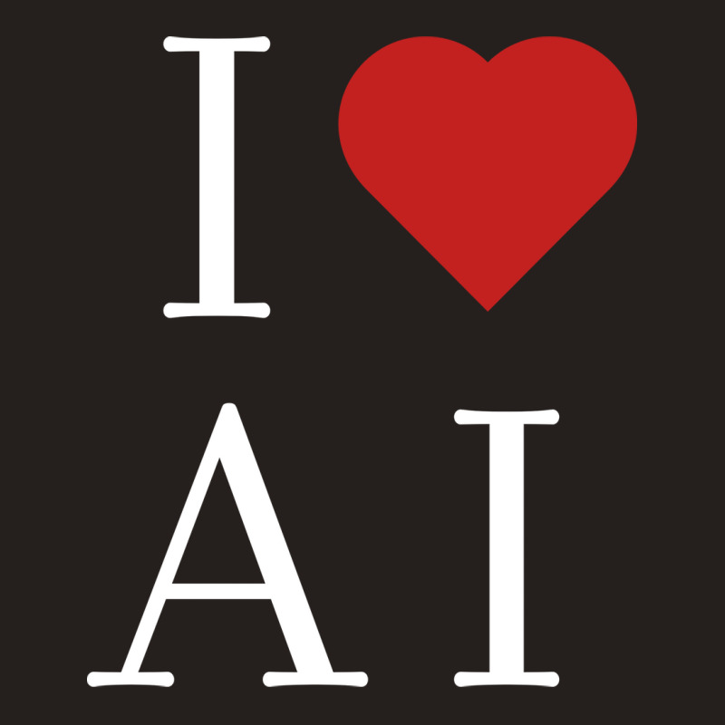 I Love Ai Tank Top | Artistshot