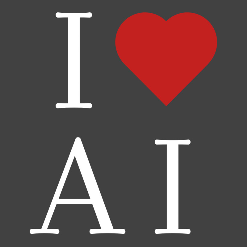 I Love Ai Vintage T-shirt | Artistshot