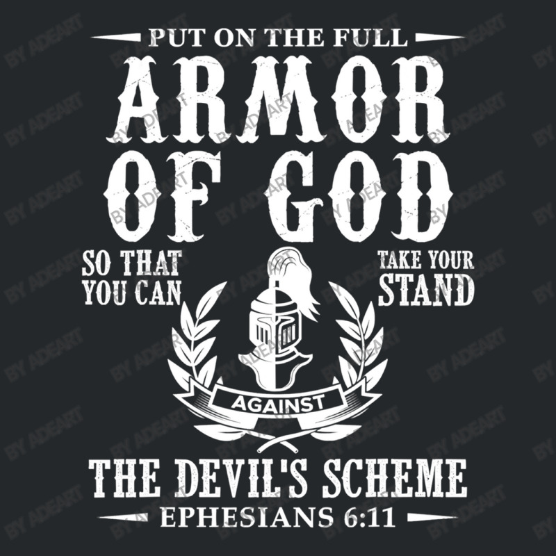 Armor Of God Bible Warrior Of God Crewneck Sweatshirt | Artistshot