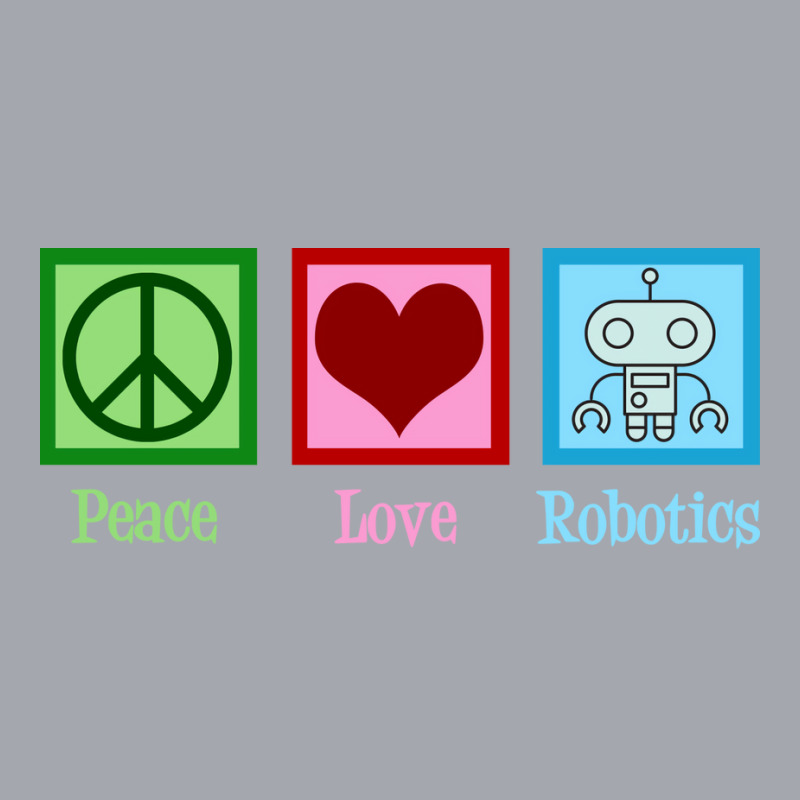 Peace Love Robotics Long Sleeve Shirts | Artistshot