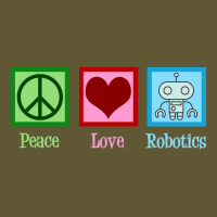 Peace Love Robotics Vintage Short | Artistshot