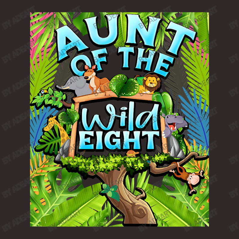 Aunt Of The Wild Eight Zoo Safari Racerback Tank by AdeArt | Artistshot