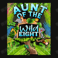 Aunt Of The Wild Eight Zoo Safari Scorecard Crop Tee | Artistshot