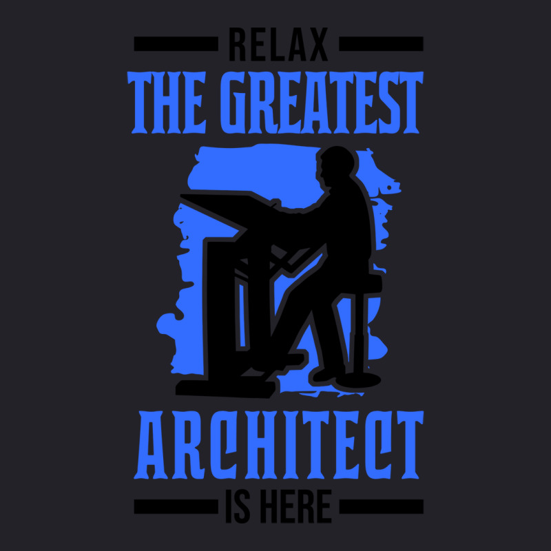 Relax The Greatest Architect Is Here Funny Unisex Sherpa-lined Denim Jacket | Artistshot