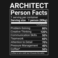 Funny Architect Person Facts White Text Cute Flannel Shirt | Artistshot