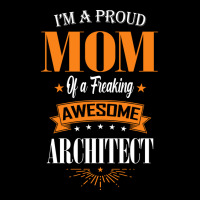 Im A Proud Mom Of A Freaking Awesome Architect Gift Men's Long Sleeve Pajama Set | Artistshot