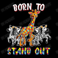 Autism Awareness Born To Stand Out Women's V-neck T-shirt | Artistshot