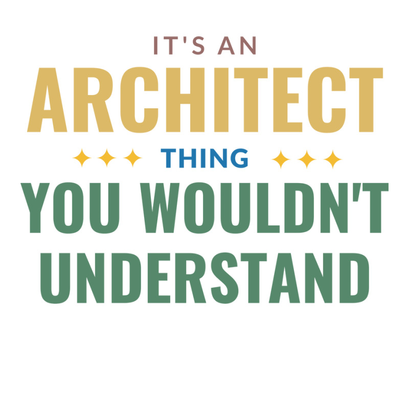 Its An Architect Thing Green V-neck Tee | Artistshot